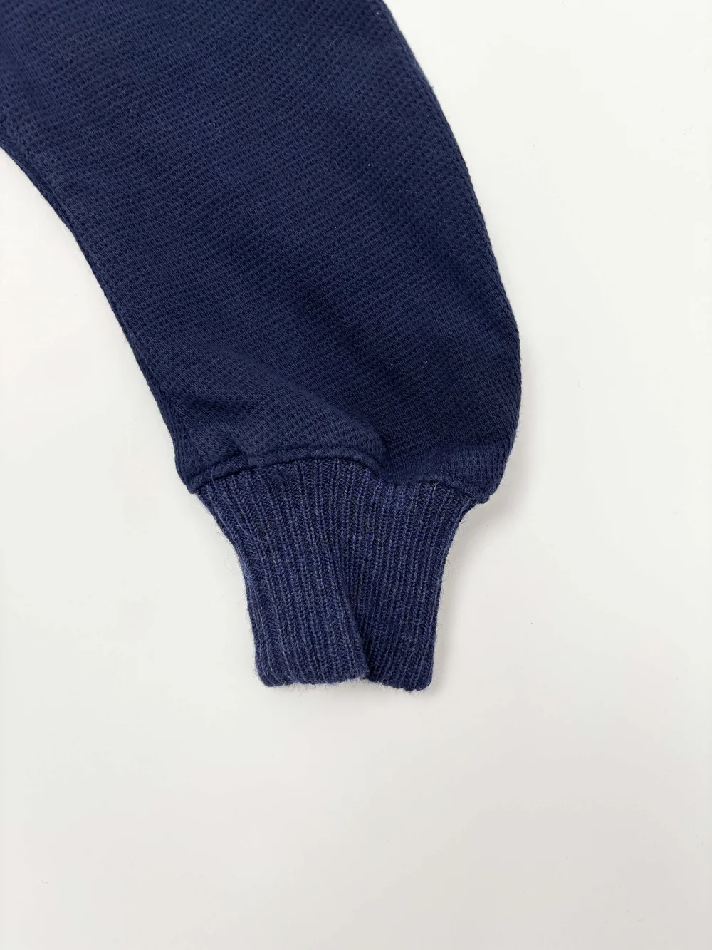 Balenciaga F/W 2003 navy cropped sweater — JAMES VELORIA